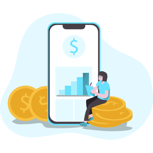 Finance app Monochromatic ATPWeb - Khởi Tạo Ngôi Nhà Online
