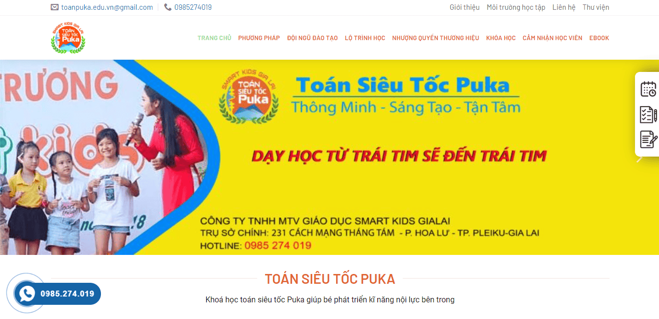 thiết kế website trường học - giáo dục