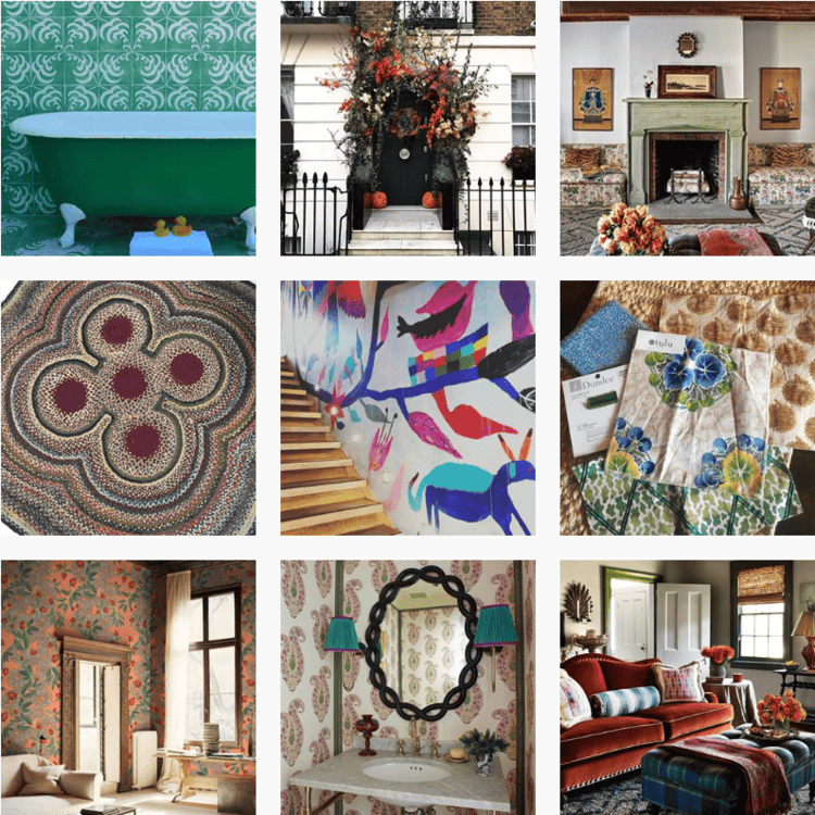 Tài khoản thiết kế nội thất trên Instagram là một Portfolio của công ty