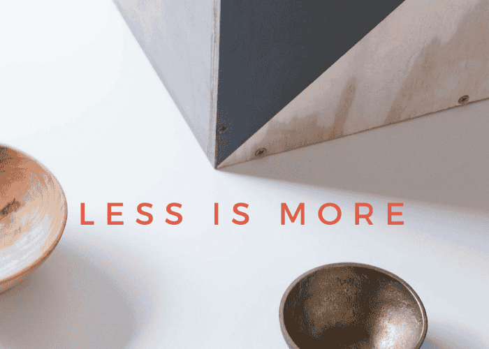 "Less is more" là câu nói phổ biến trong phong cách thiết kế này