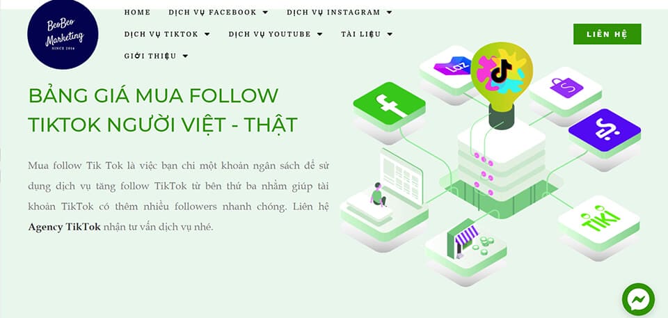 Mua follow Tik Tok gia re Beo Marketing ATPWeb - Khởi Tạo Ngôi Nhà Online