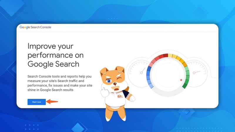 Bắt đầu thiết lập Search Console