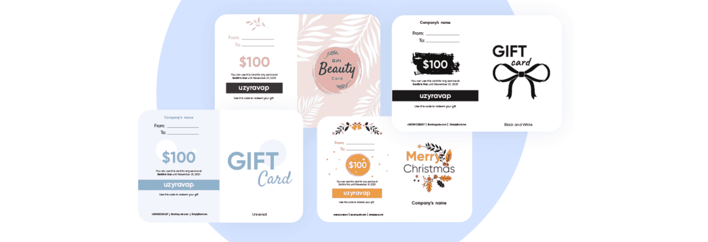Blog New Gift Card Designs ATPWeb - Khởi Tạo Ngôi Nhà Online