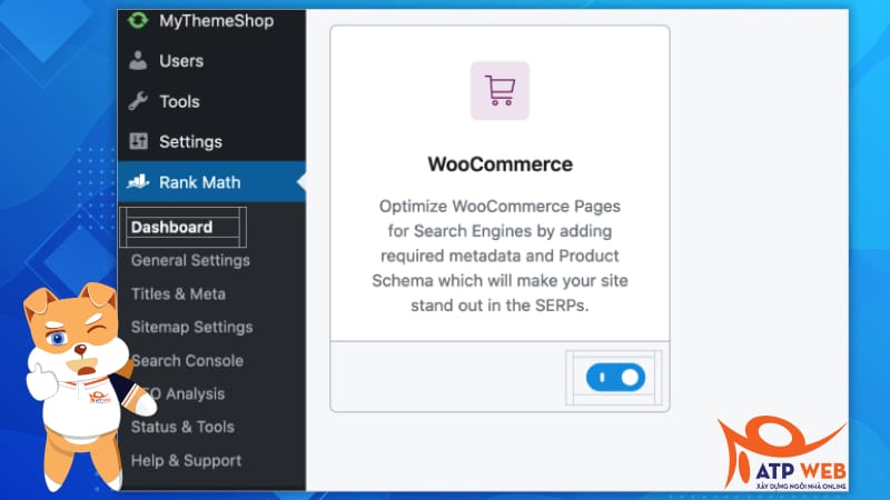 Rank Math hỗ trợ SEO WooCommerce