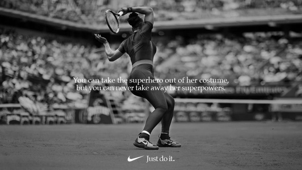 Ví dụ: Nike đã xây dựng thông điệp khơi dậy ý chí và thúc đẩy công chúng dám làm điều mình muốn trong chiến dịch Just Do It.