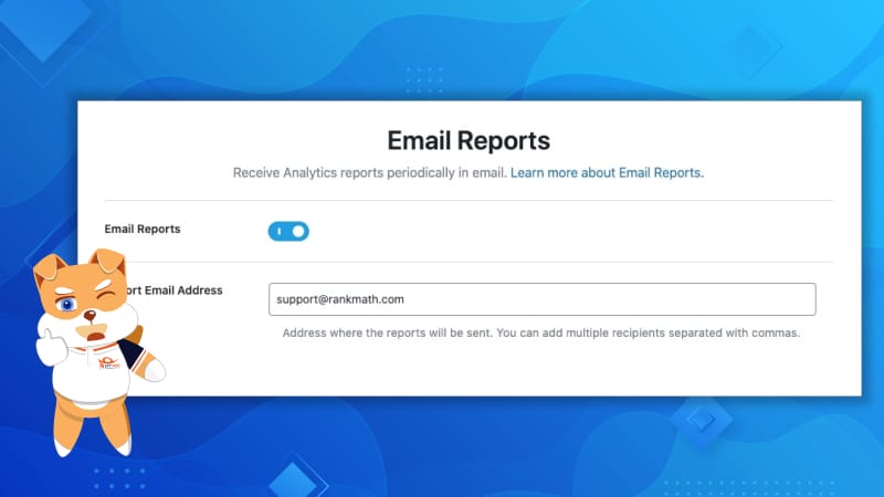 Thiết lập Báo cáo tự động qua Email