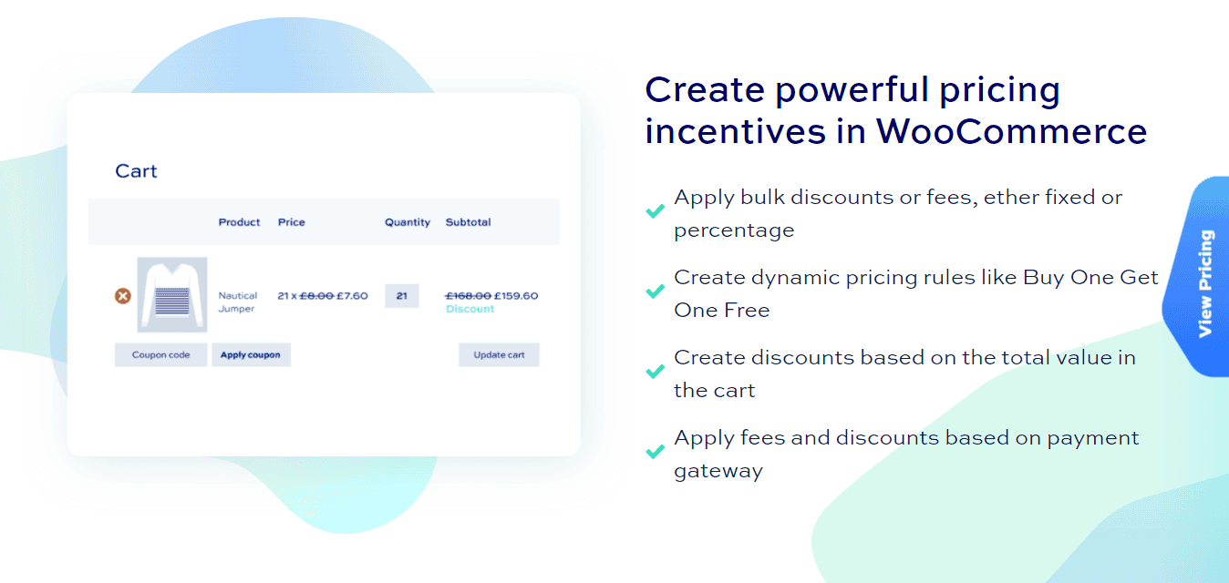 Dễ dàng tạo các mã Discount mạnh mẽ trong WooCommerce Fees and Discount