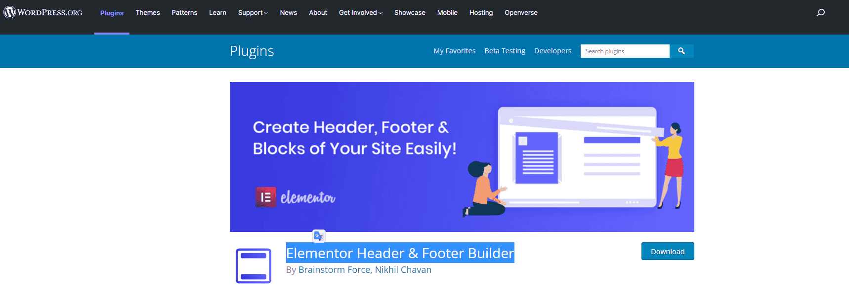 Elementor Header Footer Builder ATPWeb - Khởi Tạo Ngôi Nhà Online