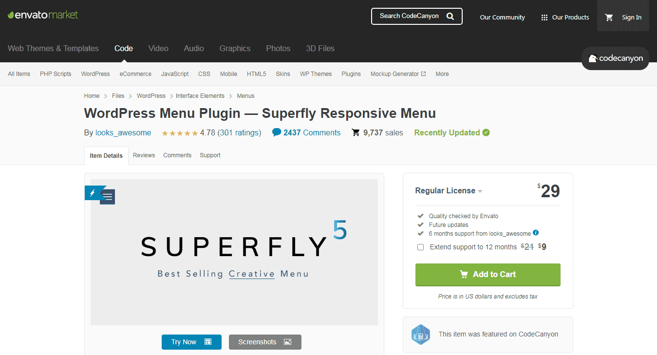 WordPress Menu Plugin — Superfly Responsive Menu ATPWeb - Khởi Tạo Ngôi Nhà Online