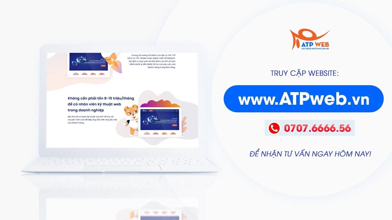 Dịch vụ thiết kế website trọn gói ATPWEB