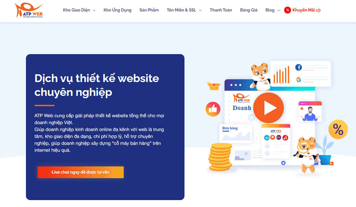 atpweb ATPWeb - Khởi Tạo Ngôi Nhà Online