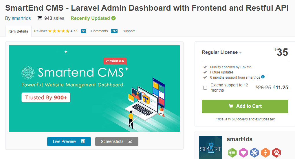 SmartEnd CMS ATPWeb - Khởi Tạo Ngôi Nhà Online