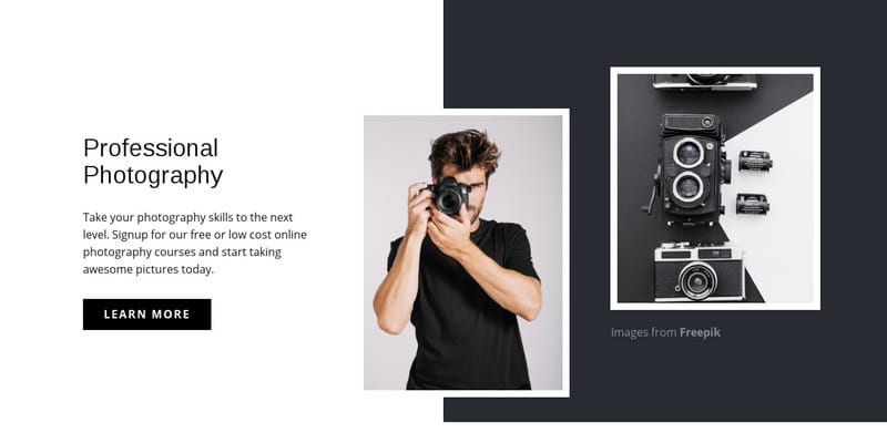 photography website design 1 ATPWeb - Khởi Tạo Ngôi Nhà Online