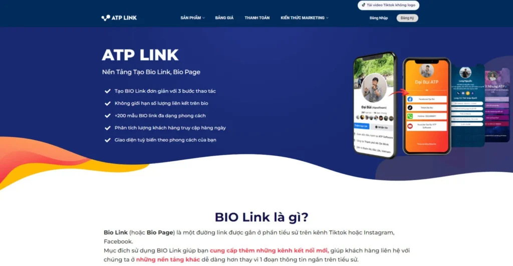 ATPLink 1 ATPWeb - Khởi Tạo Ngôi Nhà Online
