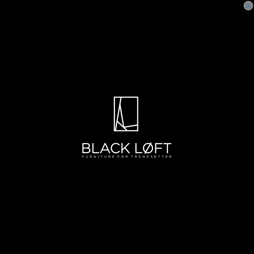 Mẫu Logo Nội Thất Black Loft