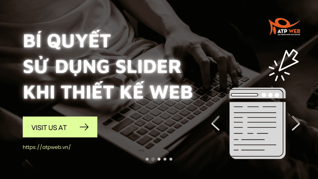 Bí quyết sử dụng Slider - Thanh trượt khi thiết kế web