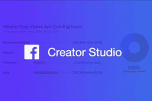Facebook creator studio