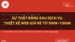 Su That Dang Sau Dich Vu Thiet Ke Web Gia Re