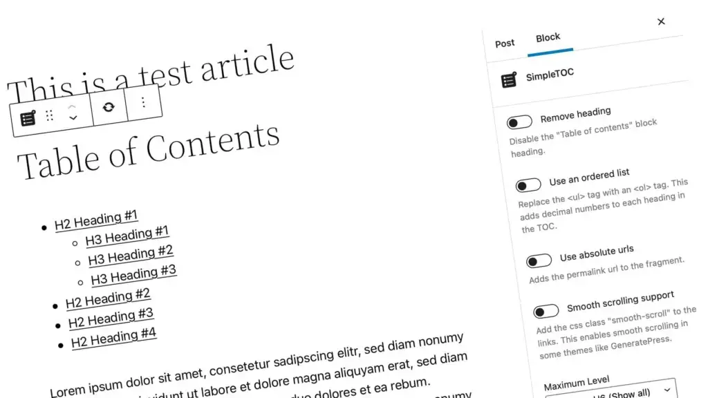 Tạo mục lục cho WordPress như thế nào