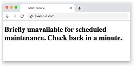 lỗi Briefly Unavailable for Scheduled Maintenance của WordPress