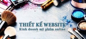 thiết kế website mỹ phẩm