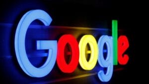 Zurich Illuminated Google Logo Is Seen In 844415e6 B1d6 11e8 Bb15 A1f88311a832