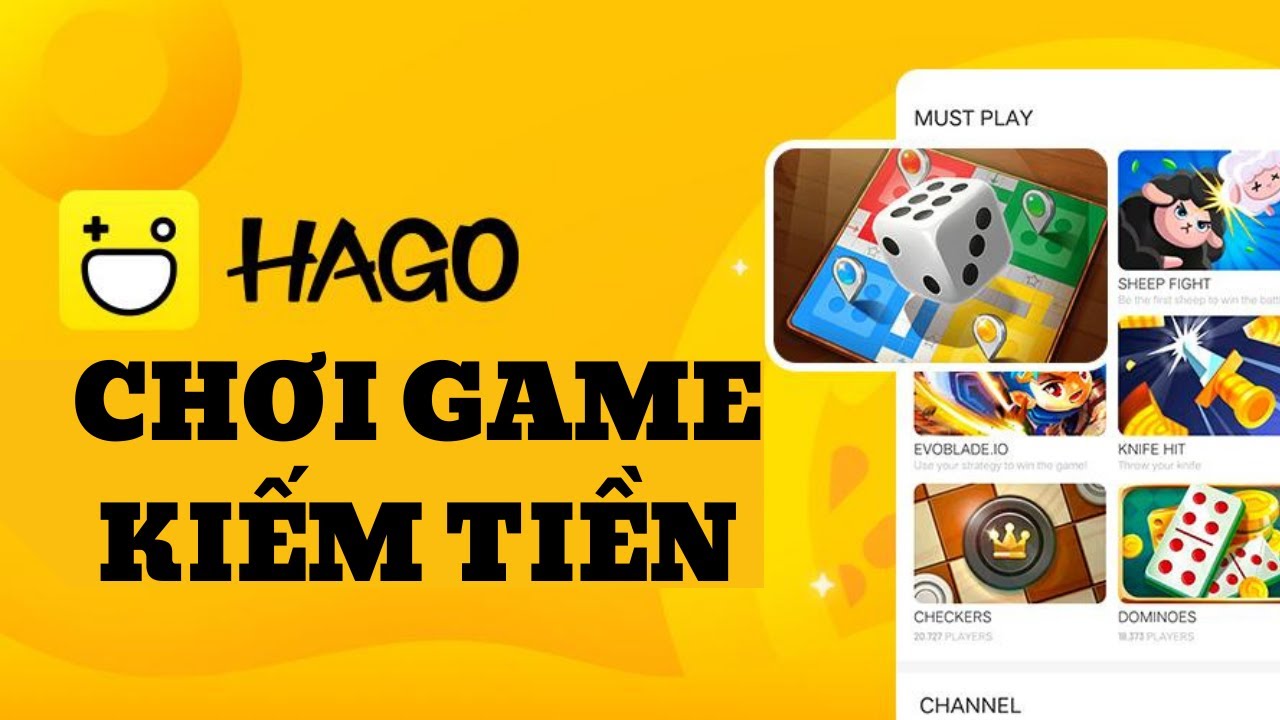 Hago – Ứng dụng chơi game kiếm tiền online