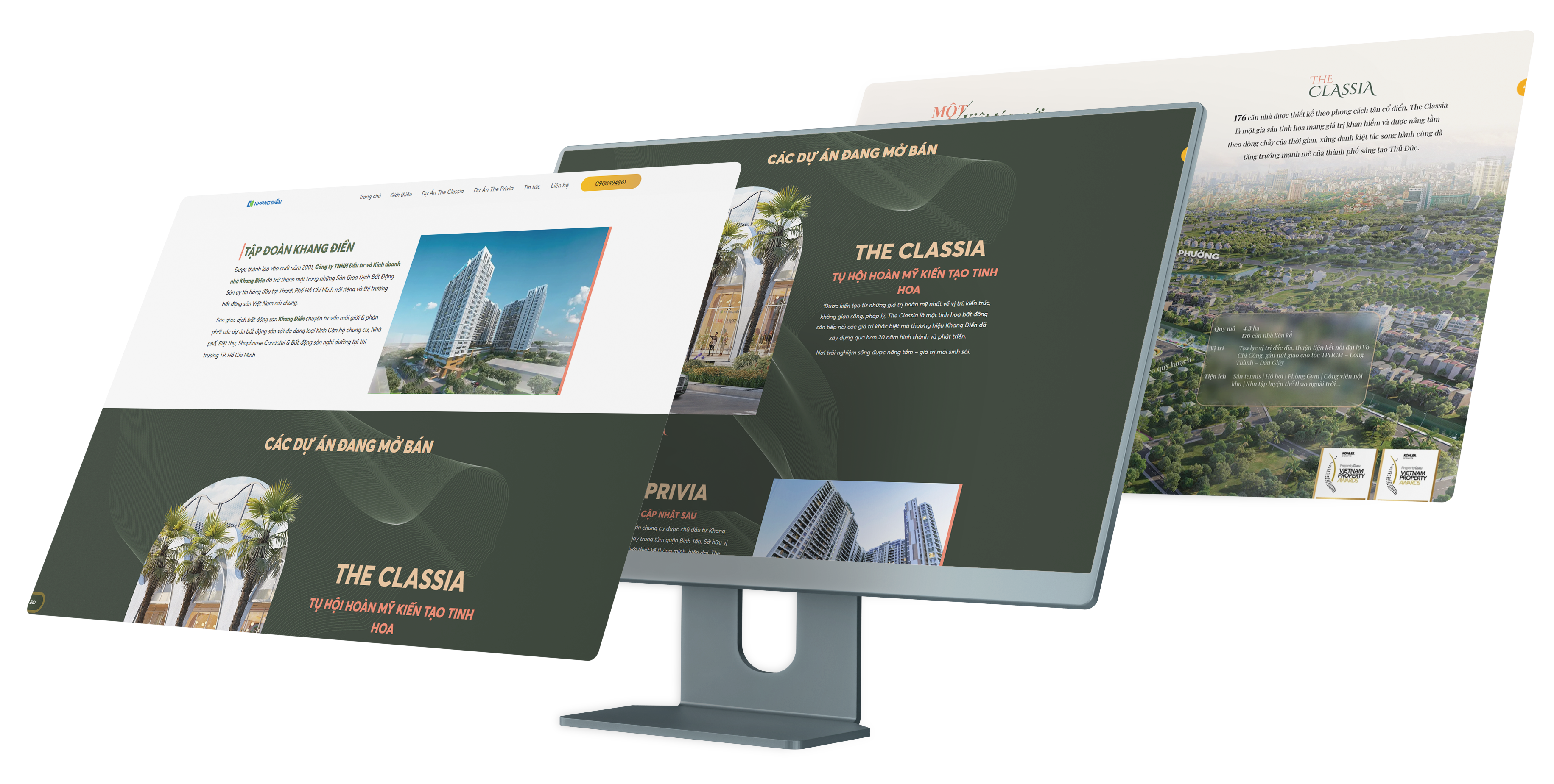 Thiết kế website chủ đầu tư bất động sản